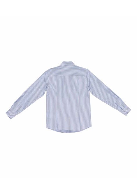 Camicia a righe PAOLO PECORA KIDS | PP4221AZZURRO